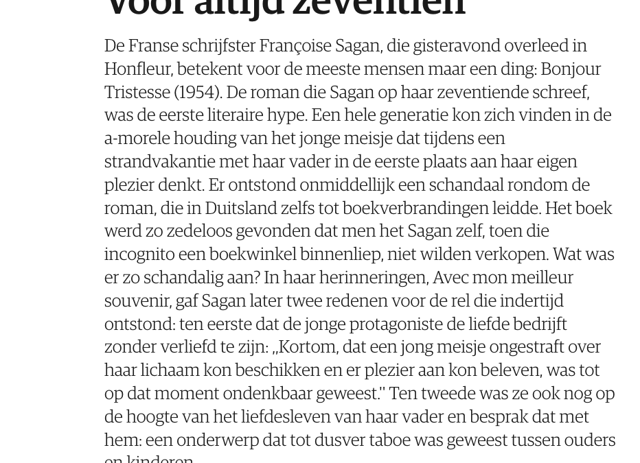 Voor altijd zeventien