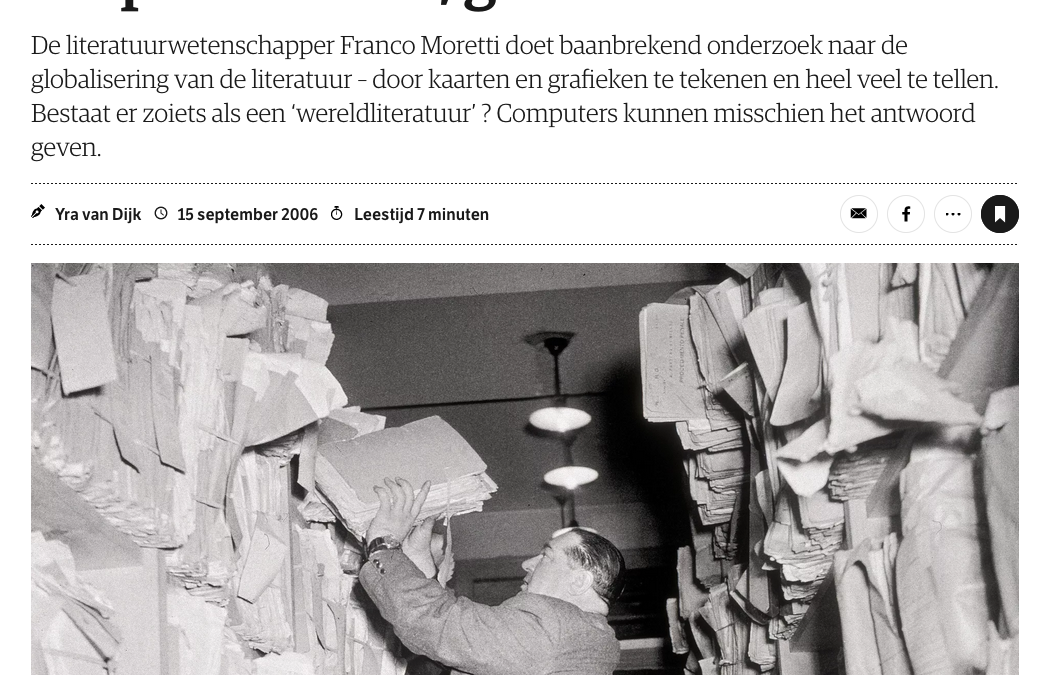 Stop met lezen, ga tellen!