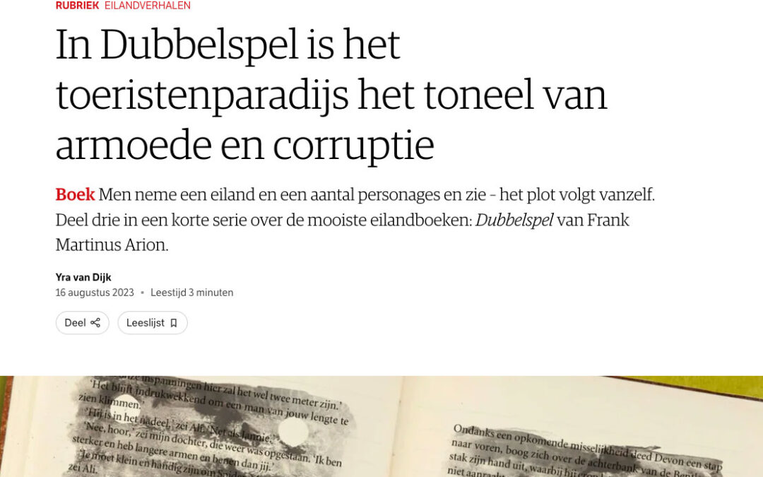 Frank Martinus Arion: Dubbelspel