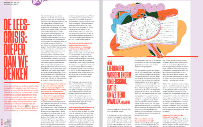Leerlingen worden enorm onderschat: Interview in ‘Lezen’