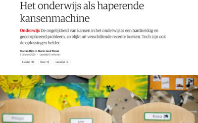 Het onderwijs als haperende kansenmachine