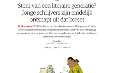 Stem van een literaire generatie? Jonge schrijvers zijn eindelijk ontsnapt uit dat korset